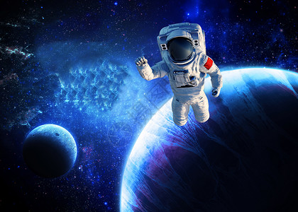 科技宇航员背景图片