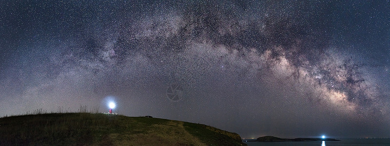 星空银河背景素材高清图片