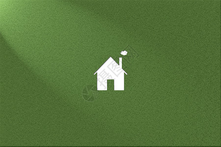 绿色房屋背景图片