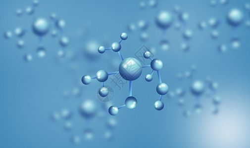 化学分子试验原子层高清图片