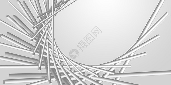 棱柱形纯色抽象立体几何背景设计图片