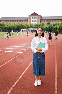 校园人像照片图片