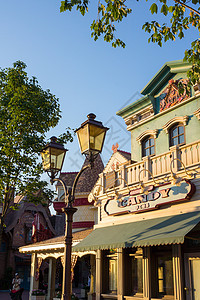 城堡梦幻迪士尼游乐场环境背景