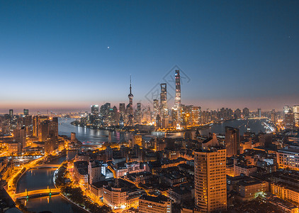 上海地标陆家嘴建筑群高清图片
