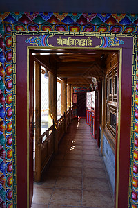 藏传佛教塔尔寺梵高清图片