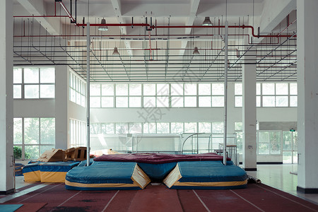 奥运撑杆跳大学体育馆背景