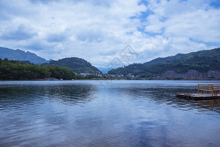 清新自然大气清澈楠溪江风景高清图片