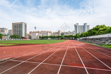 红歌比赛学校高考校园操场背景