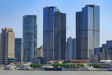摩登上海城市建筑背景