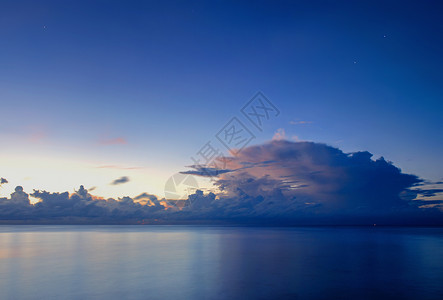 大海图片免费下载海天一色的宁静大海背景