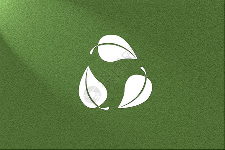 大气循环绿色循环创意设计图片