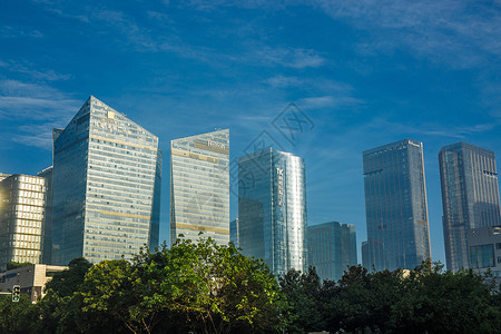 蓝天下的城市建筑蓝天下的城市建筑图片免费下载高清图片素材