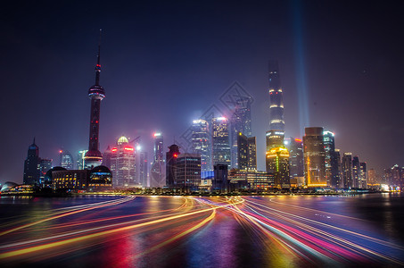 上海夜生活节上海生活节上海建筑科技图设计图片