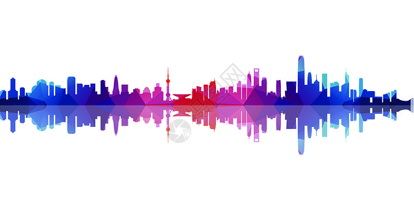 logo图形城市剪影设计图片