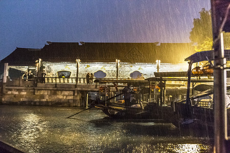 烟雨江南江南小雨高清图片