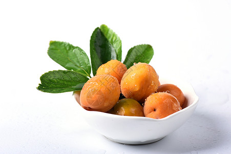 杏子 水果黄色梨子高清图片