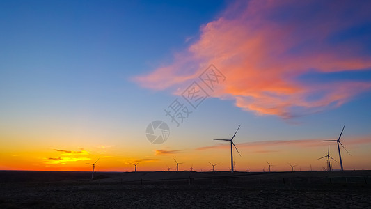 大漠落日大漠夕阳高清图片