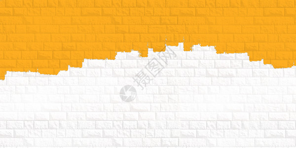 黄信封墙体背景设计图片
