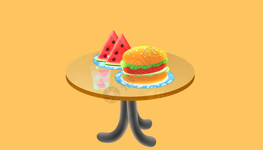 水果三明治夏天设计图片