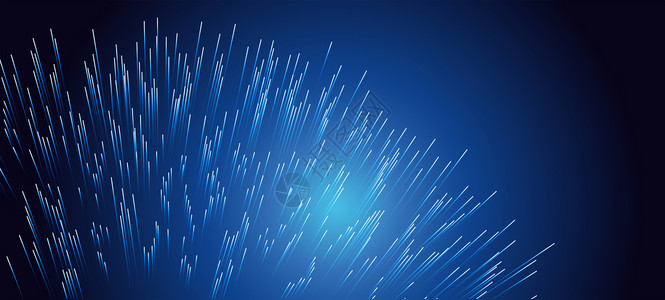 全球经济发展蓝色科技光纤背景设计图片