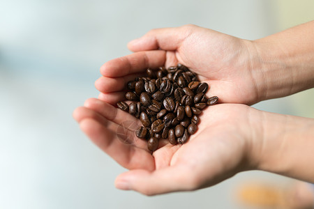 咖啡制作过程背景图片