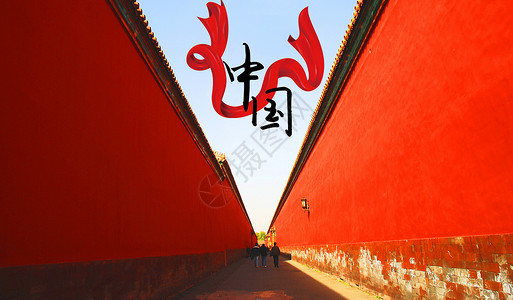 城墙砖古风中国设计图片