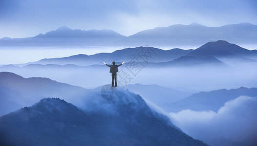 大山蜂蜜人与大山设计图片