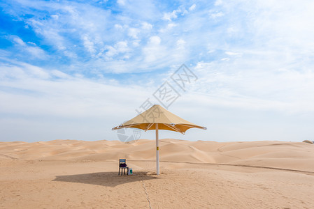 西部沙漠内蒙古响沙湾沙漠风光背景