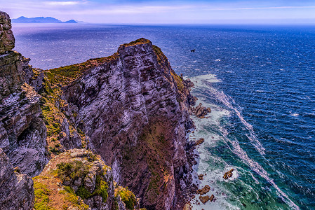 大西洋海岸南非地标好望角背景