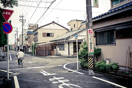 日本福冈街景高清图片