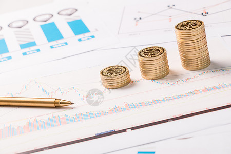 报表编制业绩财务福利飙升概念图设计图片