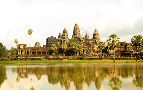 柬埔寨柬埔寨式寺庙高清图片