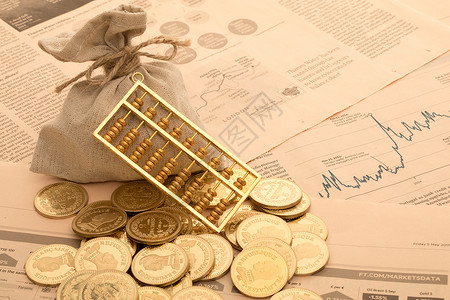 投资理财消费概念图片素材金币高清图片素材