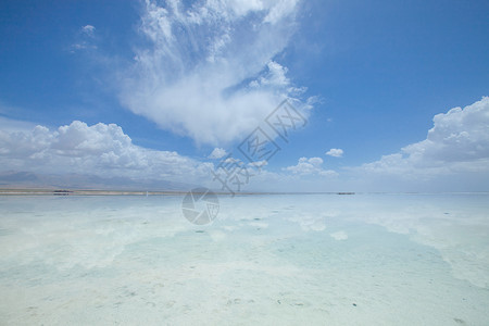 美妙卡素材茶卡盐湖背景