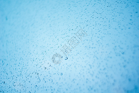 玻璃雨水滴背景图片
