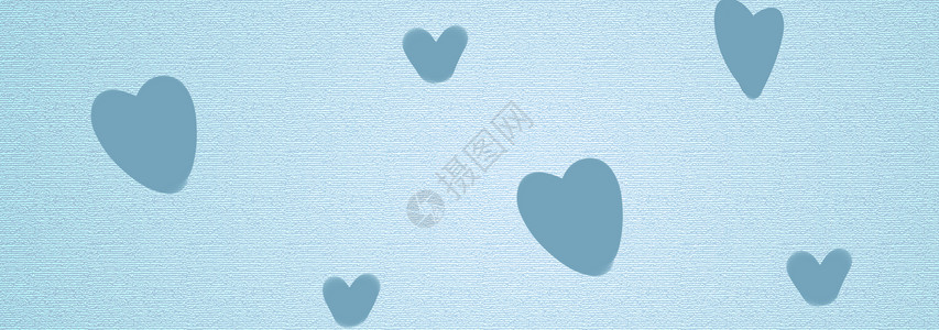 七夕手机端模板蓝色唯美背景设计图片