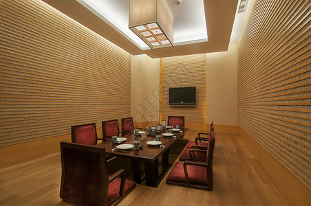 日式榻榻米餐厅设计酒店高清图片素材