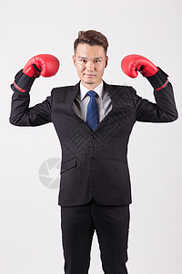 商业男性人像拳击图片