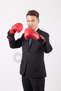 商业男性人像拳击图片