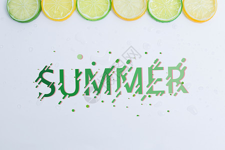 柠檬标志夏天你好·柠檬设计图片