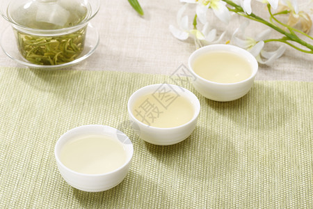白茶瓷茶壶瓷餐具高清图片