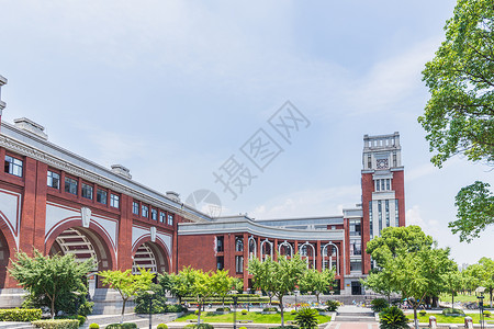 教学楼建筑上海华东政法大学教学楼背景