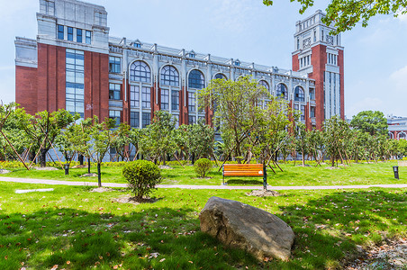上海华东政法大学教学楼高校高清图片素材