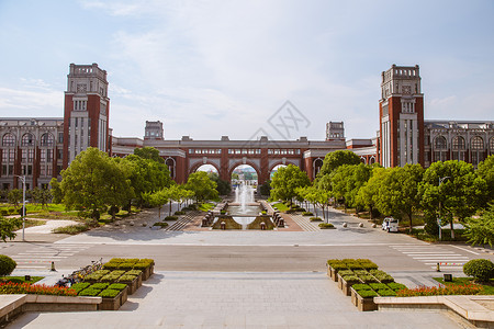 上海科技大学上海华东政法大学教学楼背景