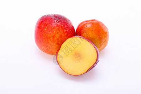 桃子水果红桃粿高清图片