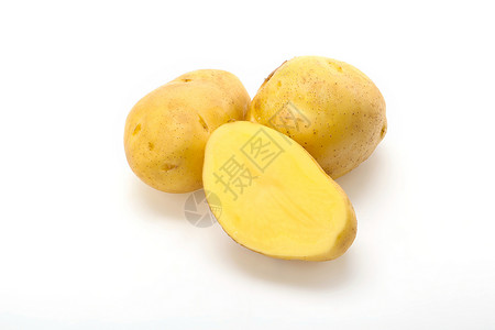 土豆发霉的马铃薯高清图片
