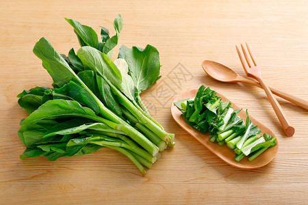 芥蓝蔬菜白菜苔高清图片