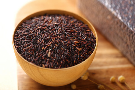 紫米杂粮高清图片素材
