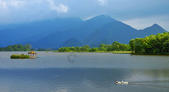 太行水镇神农架大九湖背景