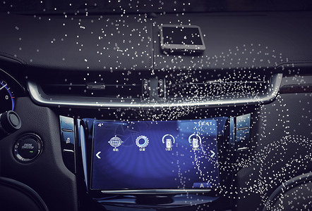 液晶屏素材汽车显示屏科技背景设计图片